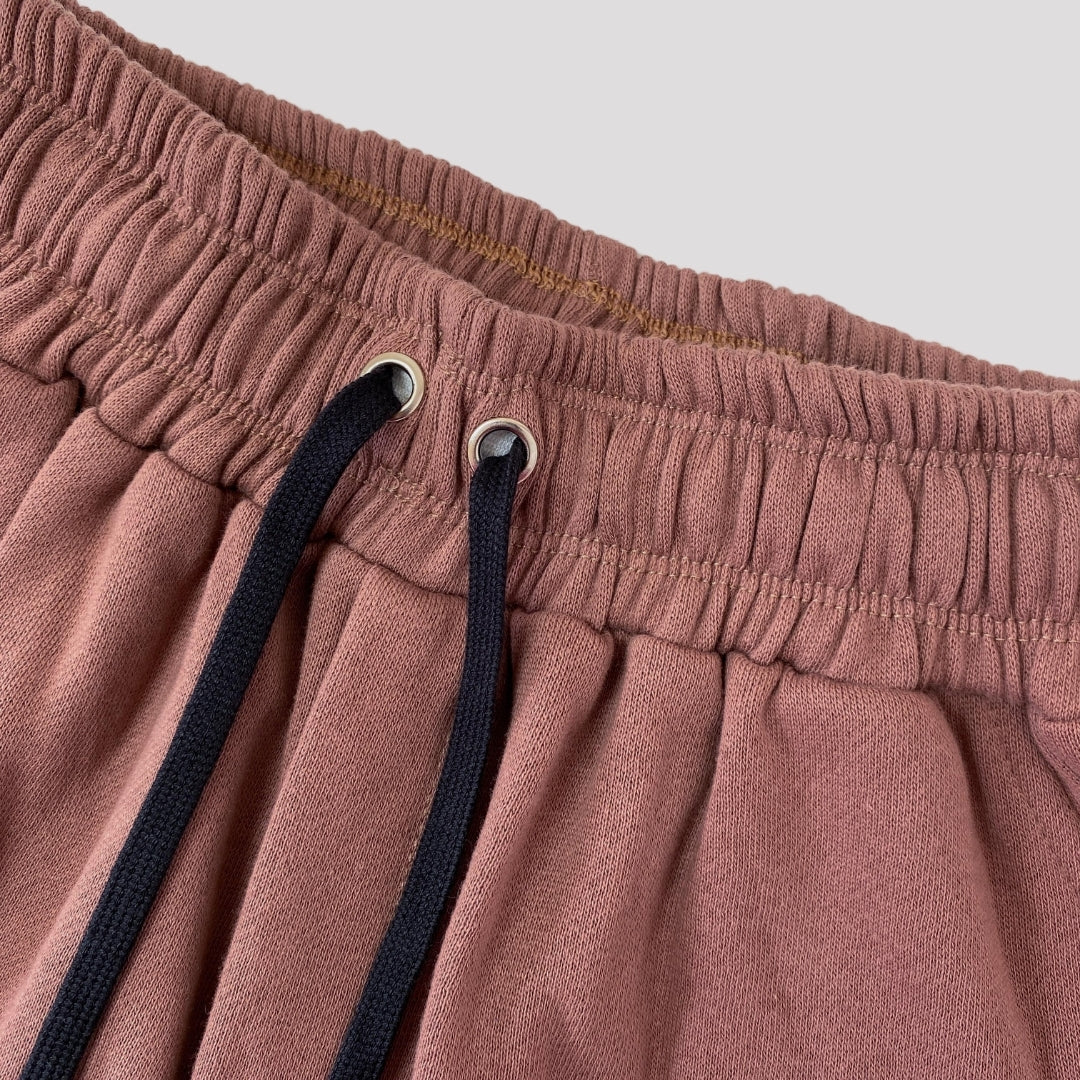 NORTHRE Short Pants Celso Cotton Fleece Chocolate NTbasic