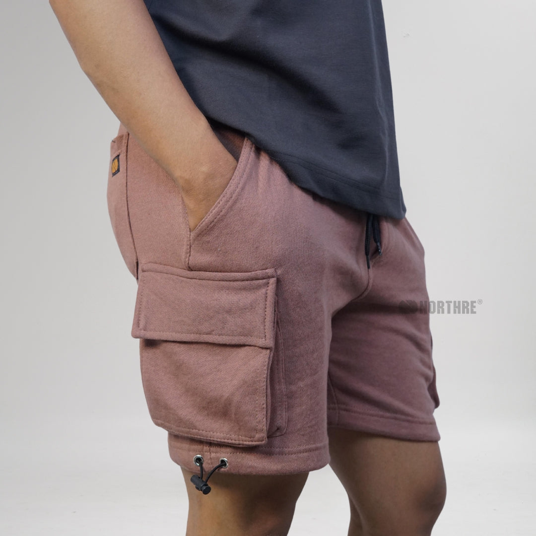NORTHRE Short Cargo Croco Cotton Fleece NTbasic