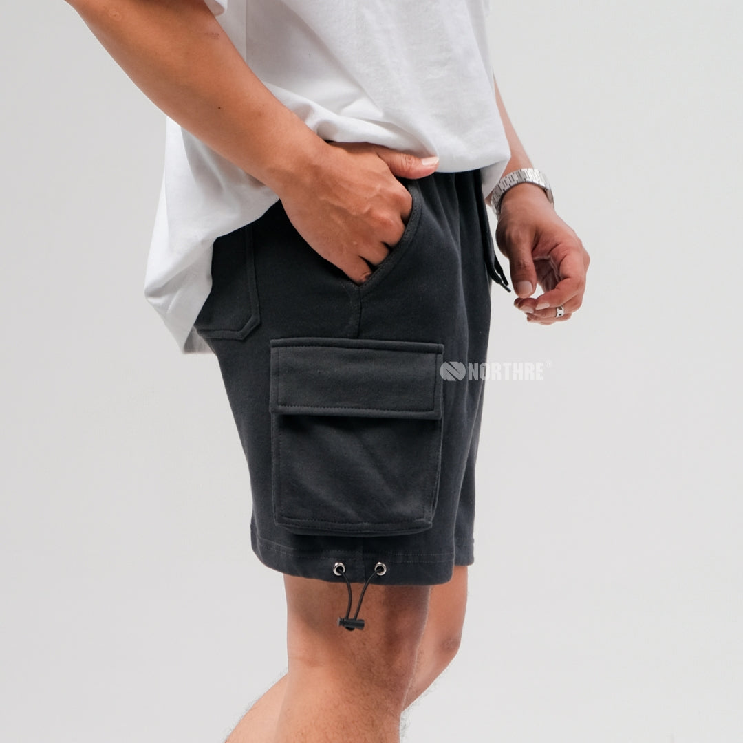 NORTHRE Short Cargo Croco Cotton Fleece NTbasic