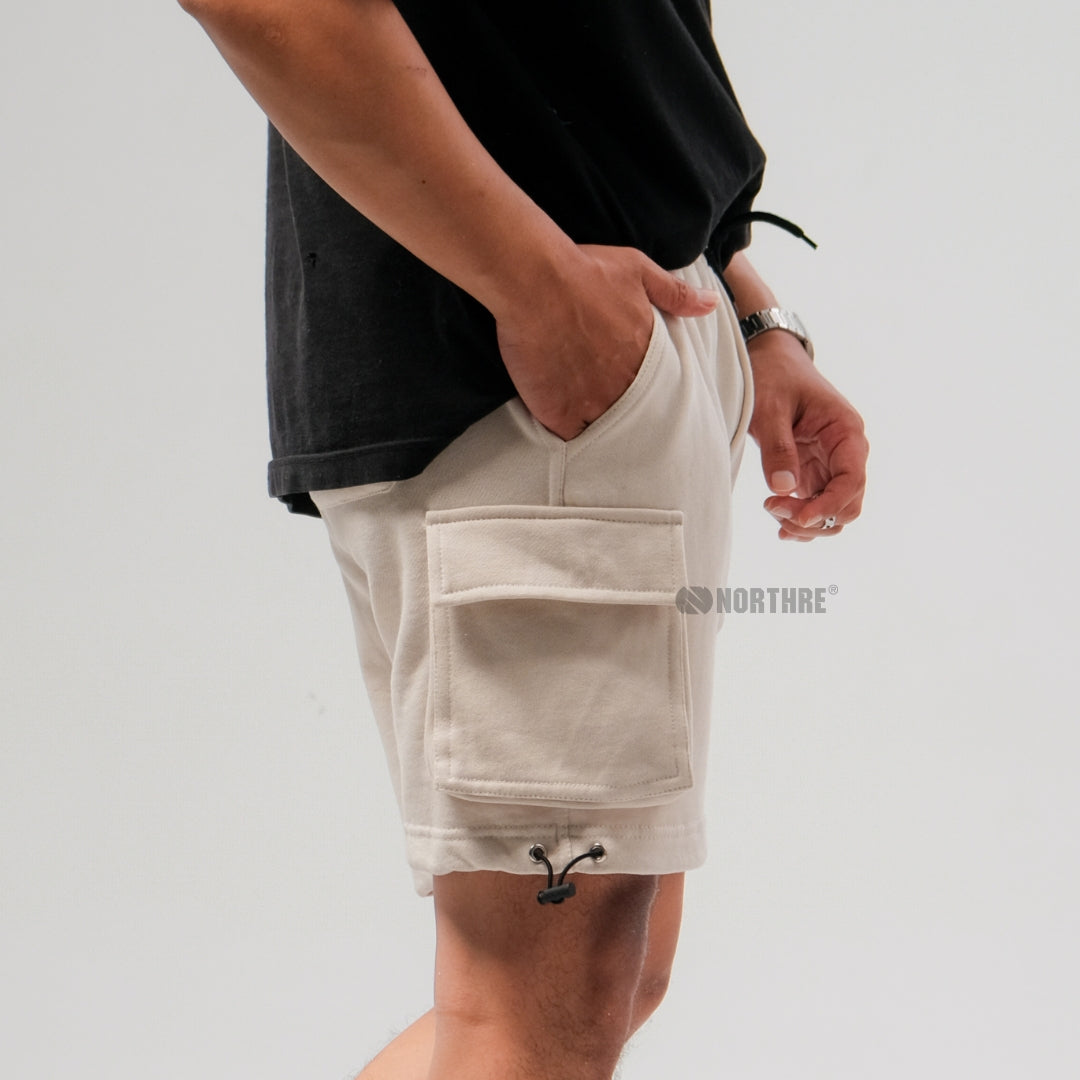 NORTHRE Short Cargo Croco Cotton Fleece NTbasic