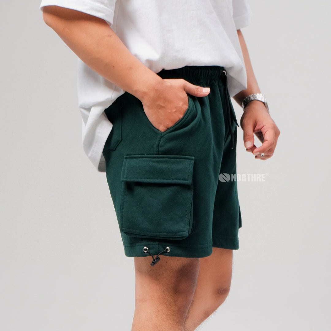 NORTHRE Short Cargo Croco Cotton Fleece NTbasic