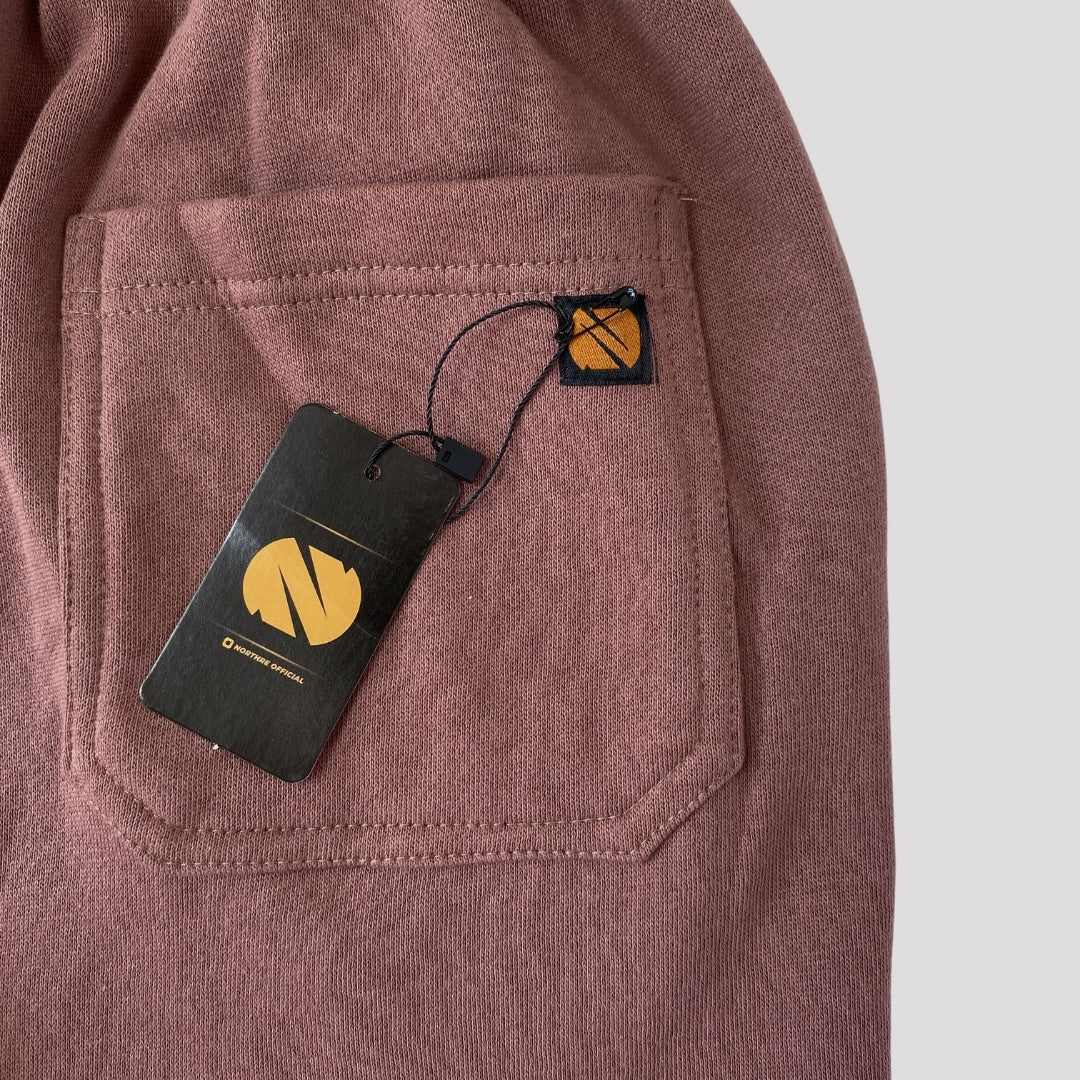 NORTHRE Short Pants Celso Cotton Fleece Chocolate NTbasic