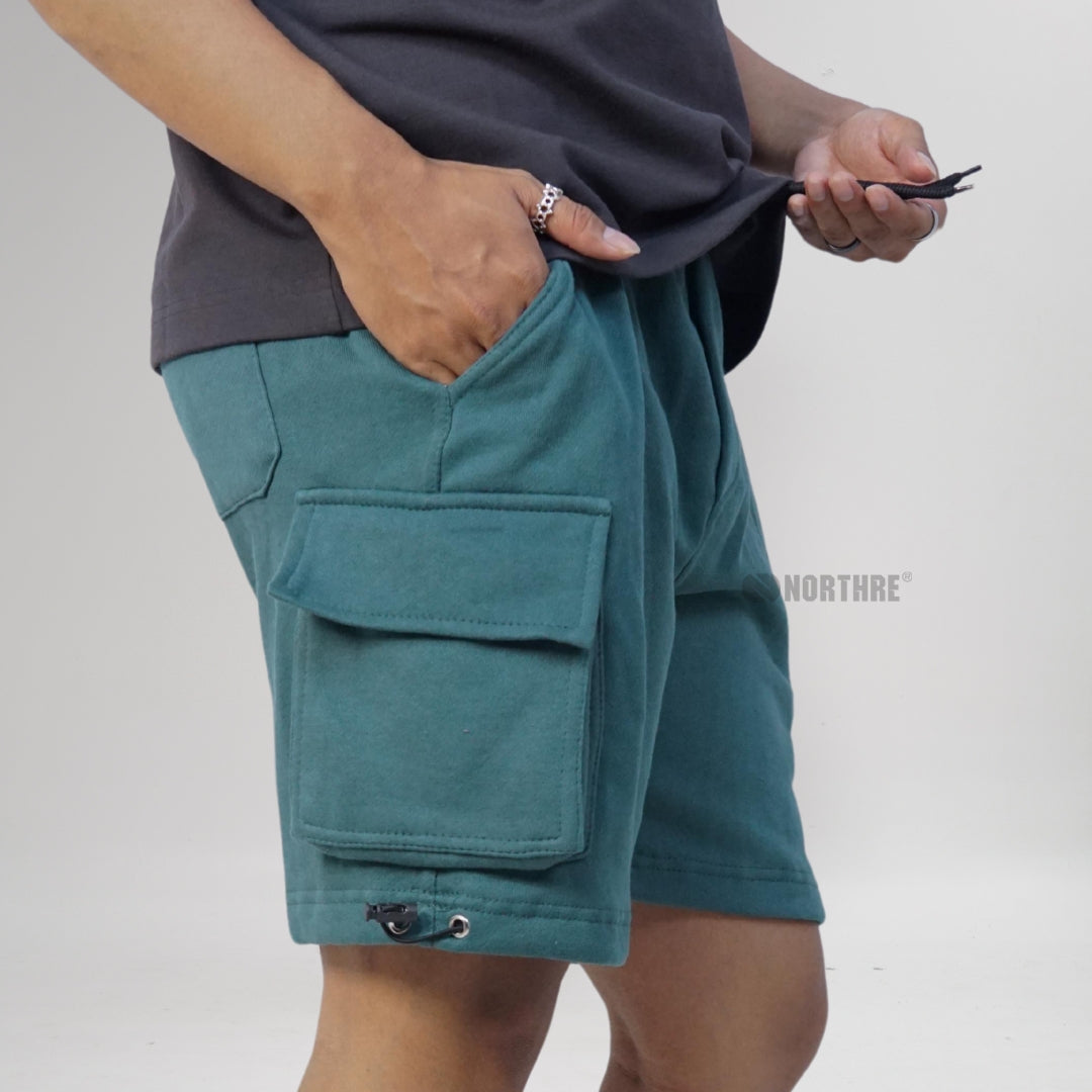 NORTHRE Short Cargo Croco Cotton Fleece NTbasic