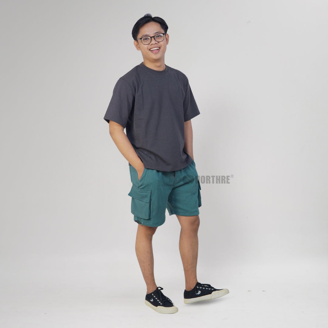 NORTHRE Short Cargo Croco Cotton Fleece NTbasic