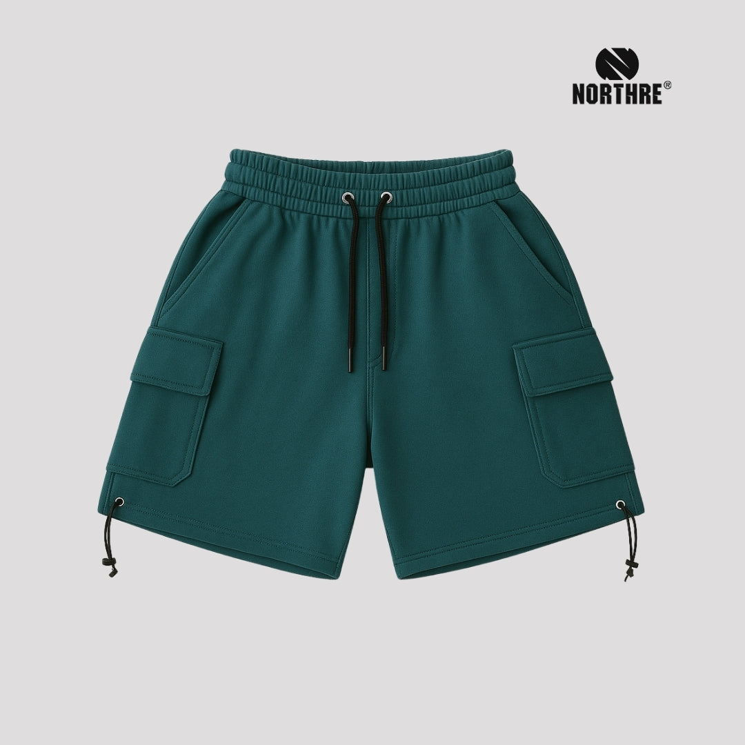 NORTHRE Short Cargo Croco Cotton Fleece Tosca NTbasic
