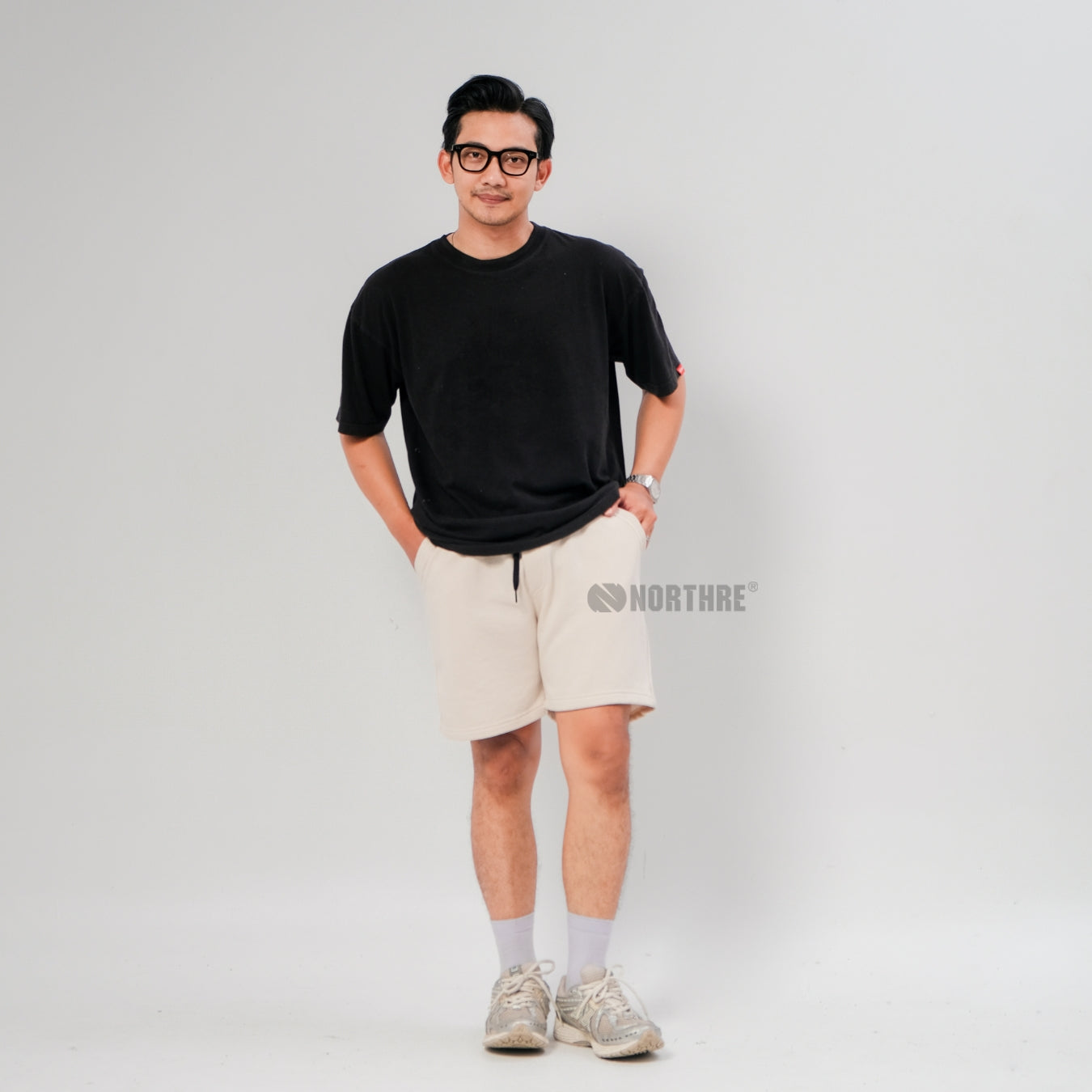 NORTHRE Short Pants Celso Cotton Fleece NTbasic