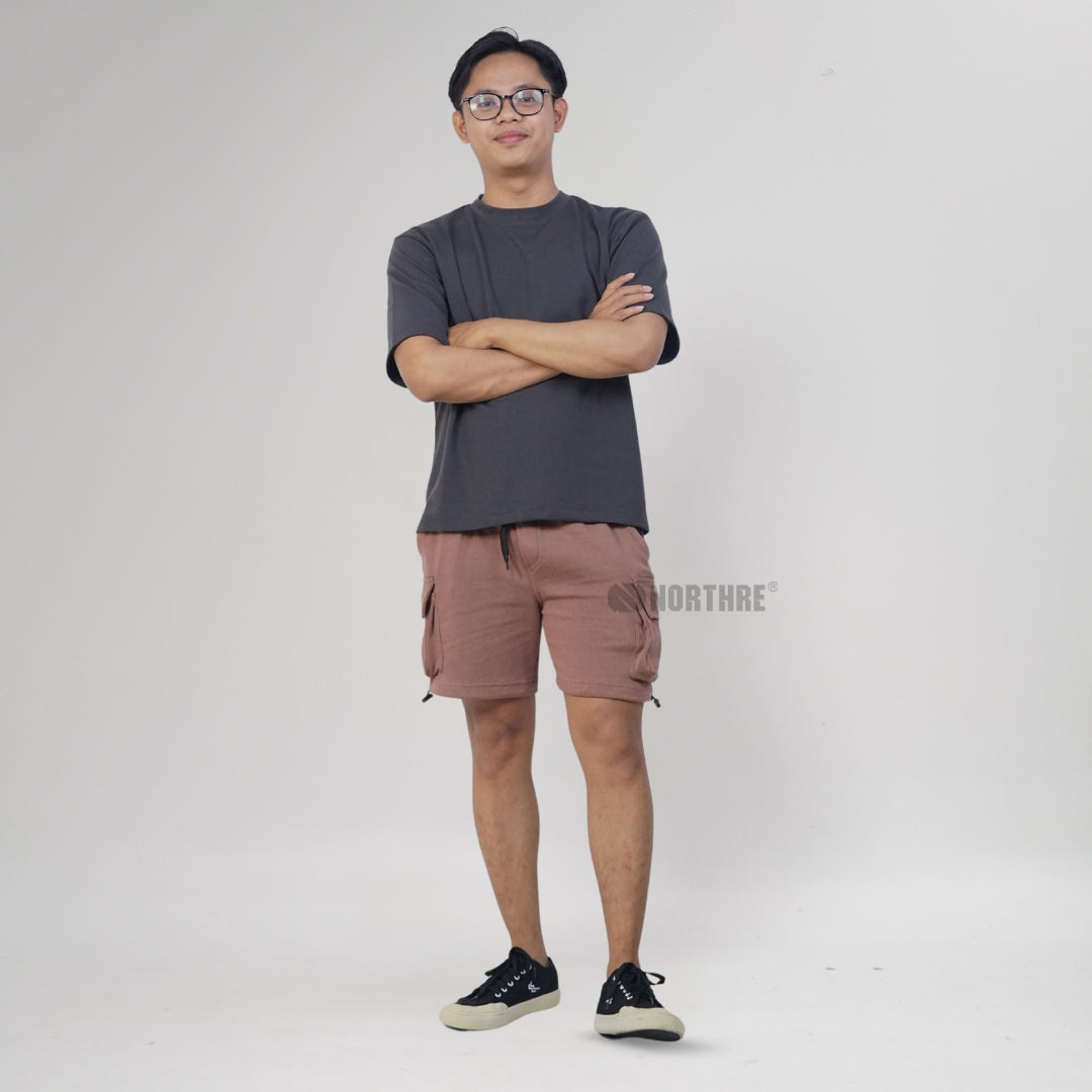 NORTHRE Short Cargo Croco Cotton Fleece NTbasic