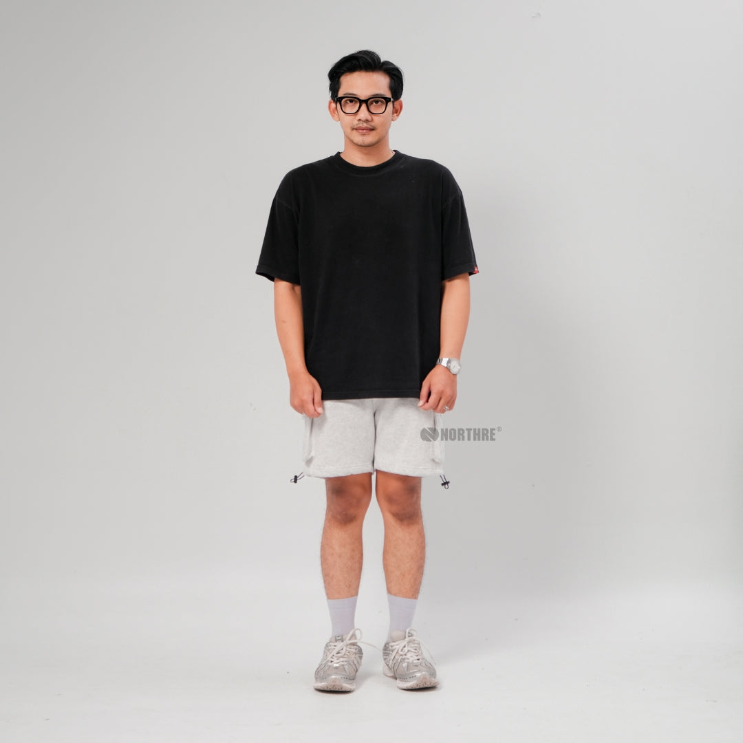 NORTHRE Short Cargo Croco Cotton Fleece NTbasic