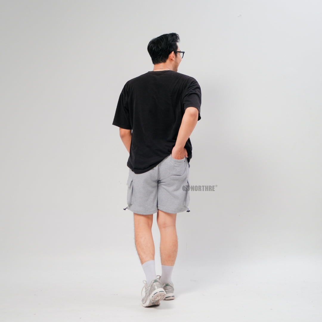 NORTHRE Short Cargo Croco Cotton Fleece NTbasic