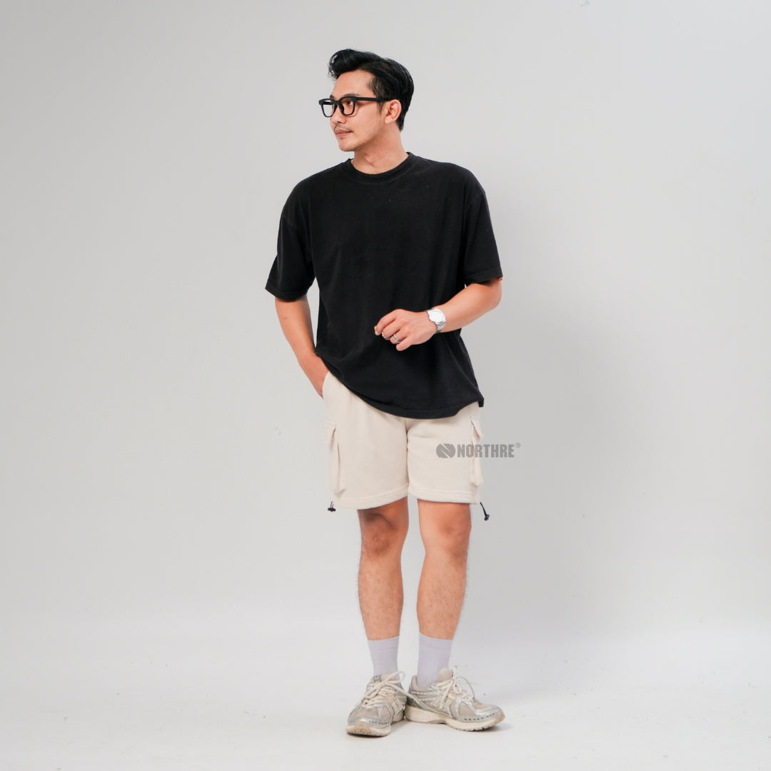 NORTHRE Short Cargo Croco Cotton Fleece NTbasic
