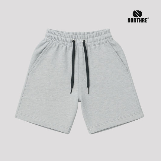 NORTHRE Short Pants Celso Cotton Fleece Grey Misty NTbasic