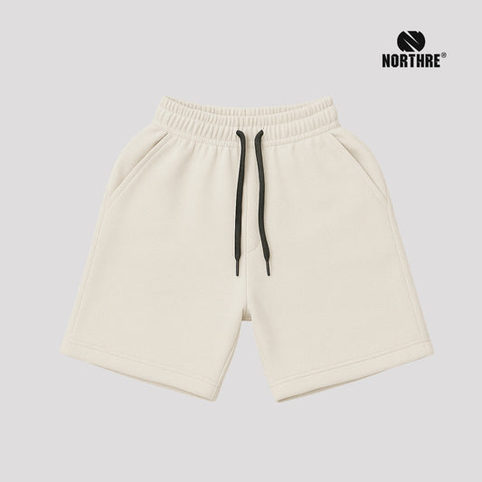 NORTHRE Short Pants Celso Cotton Fleece Cream NTbasic