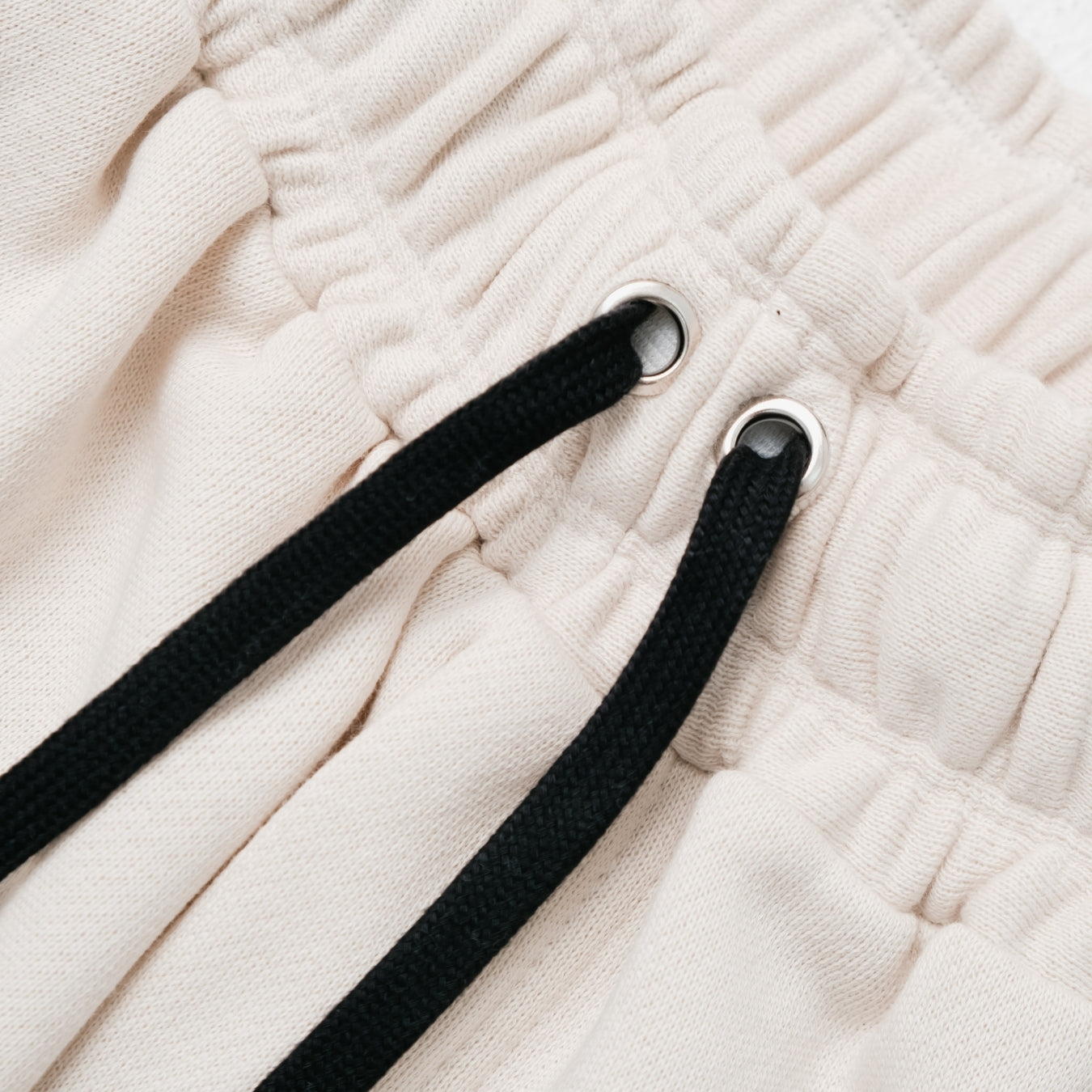 NORTHRE Short Pants Celso Cotton Fleece Cream NTbasic