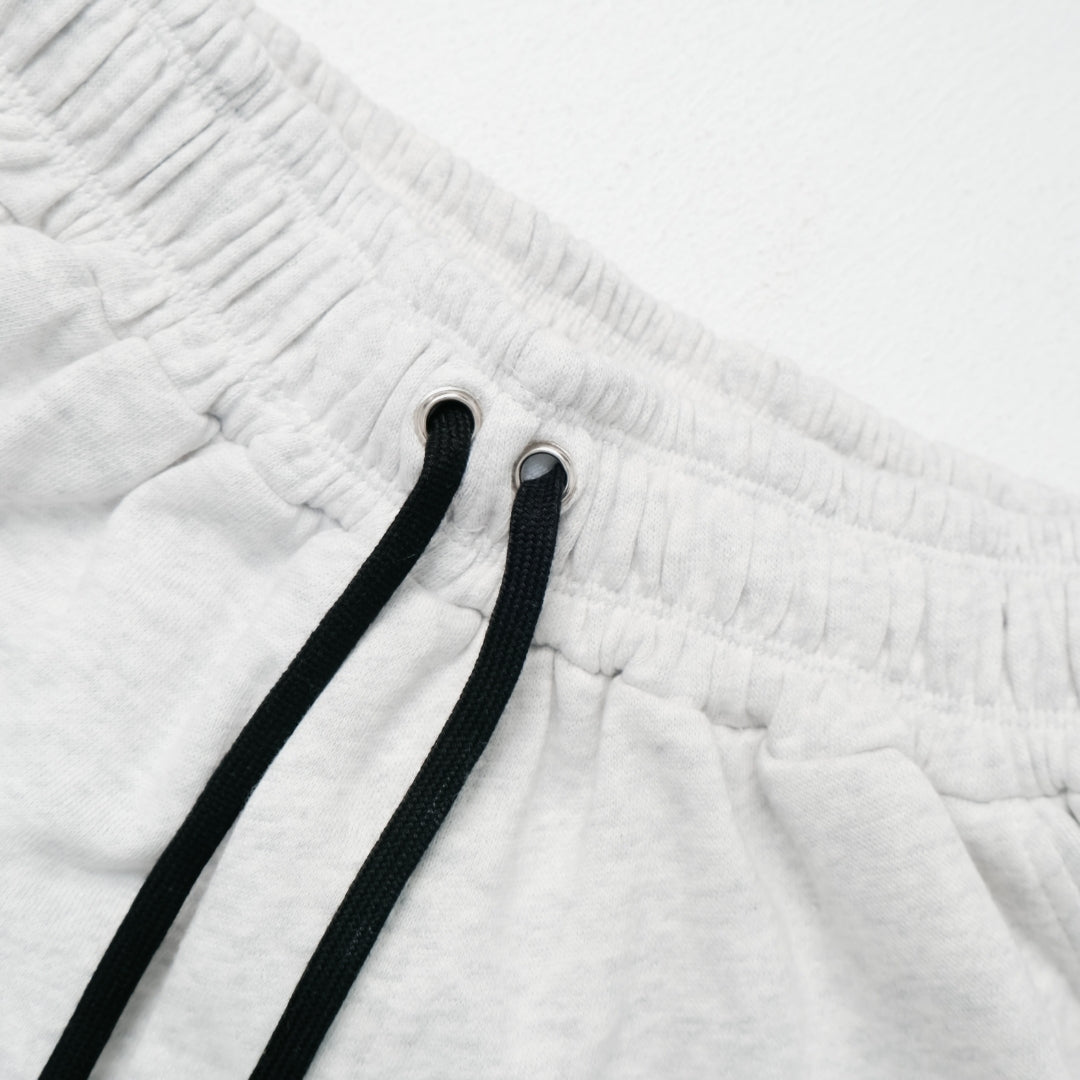 NORTHRE Short Pants Celso Cotton Fleece Soft Grey NTbasic