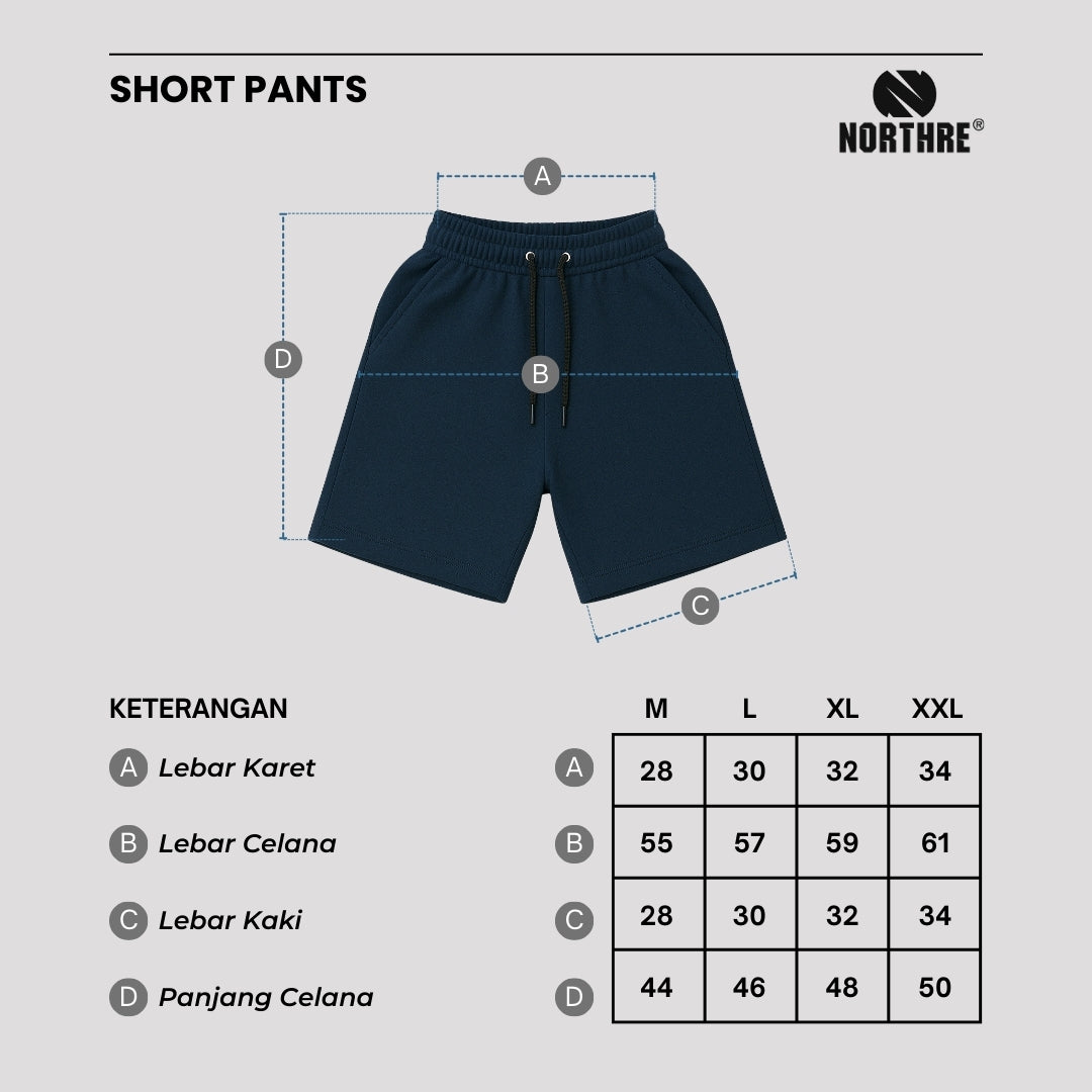 NORTHRE Short Pants Celso Cotton Fleece NTbasic