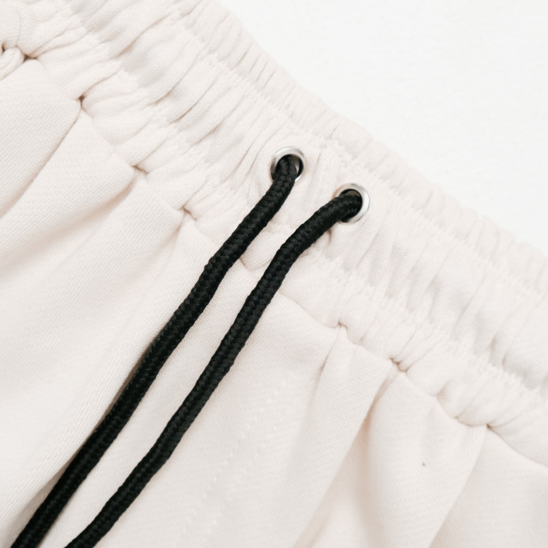 NORTHRE Short Cargo Croco Cotton Fleece Cream NTbasic