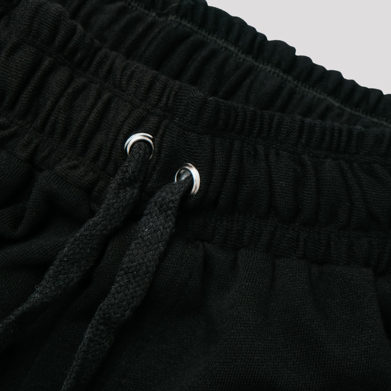 NORTHRE Short Pants Celso Cotton Fleece Black NTbasic