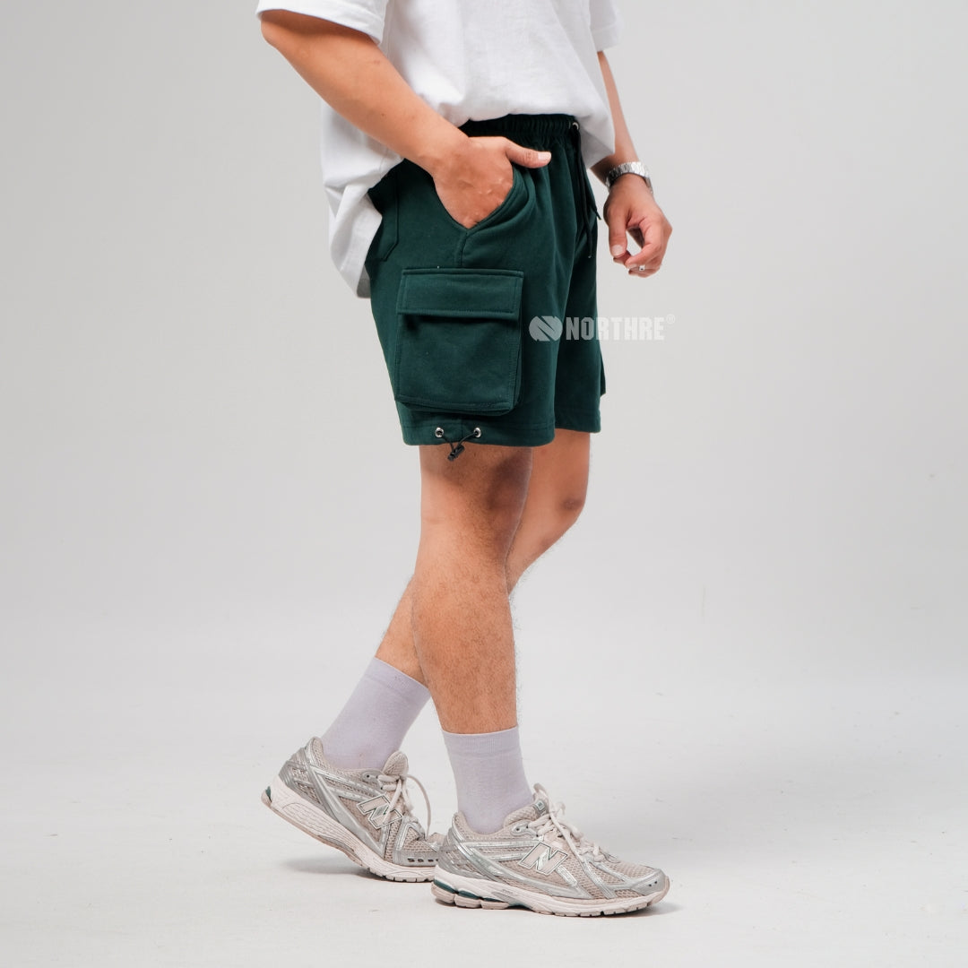 NORTHRE Short Cargo Croco Cotton Fleece NTbasic