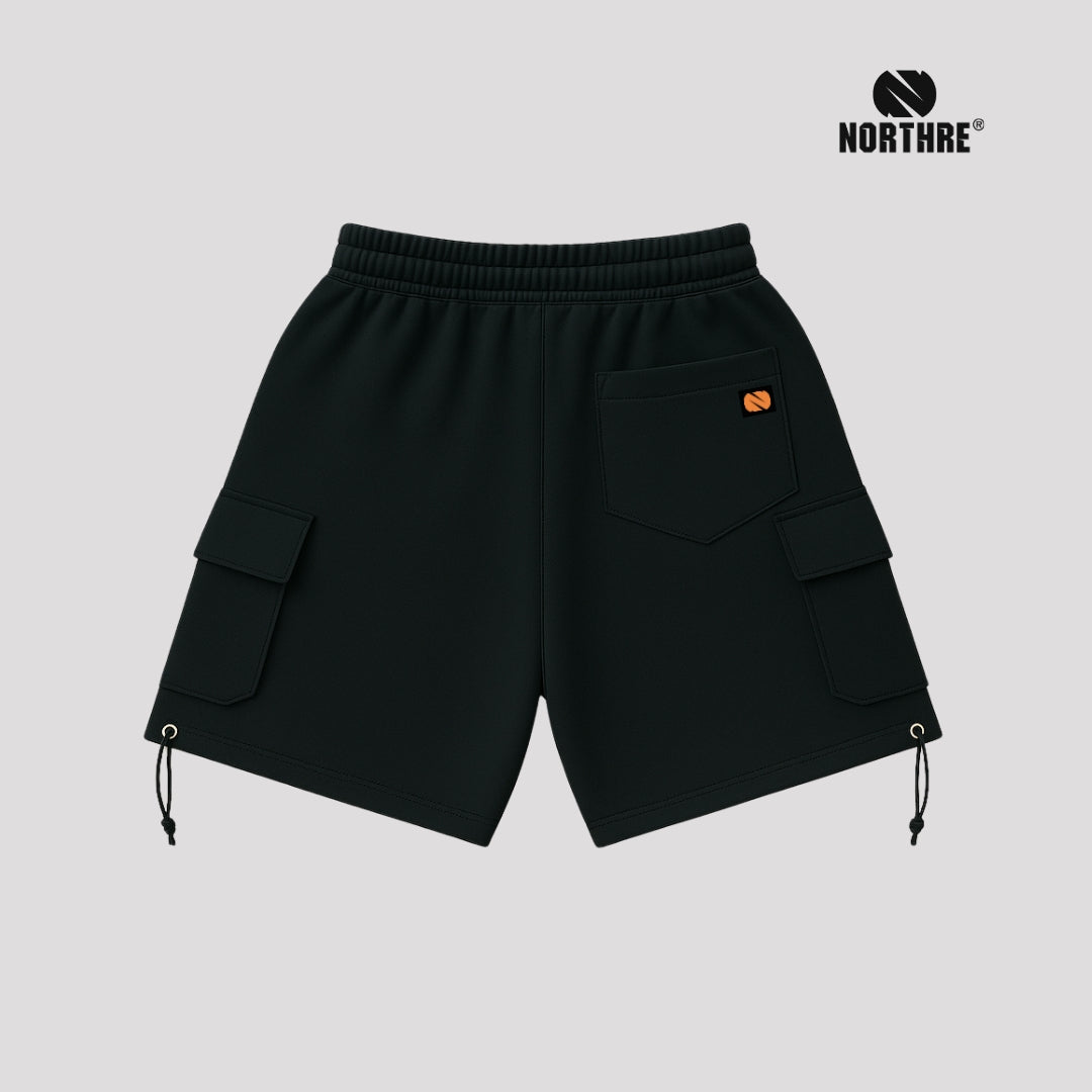 Northre Croco Cargo Pants Black NTbasic