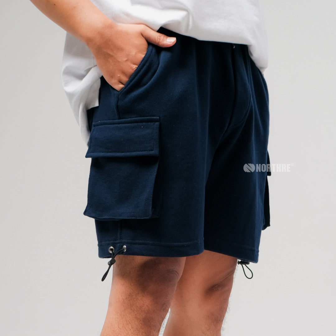 Northre Croco Cargo Pants Navy NTbasic