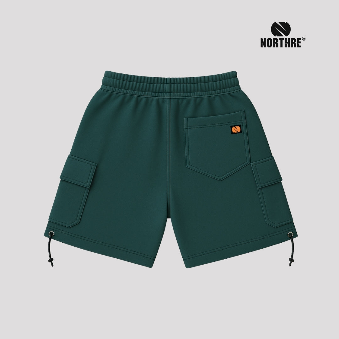 NORTHRE Short Cargo Croco Cotton Fleece Tosca NTbasic