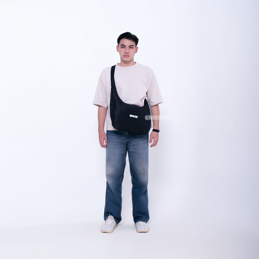 NORTHRE Tas Selempang Sling Bag Nylon Taslan
