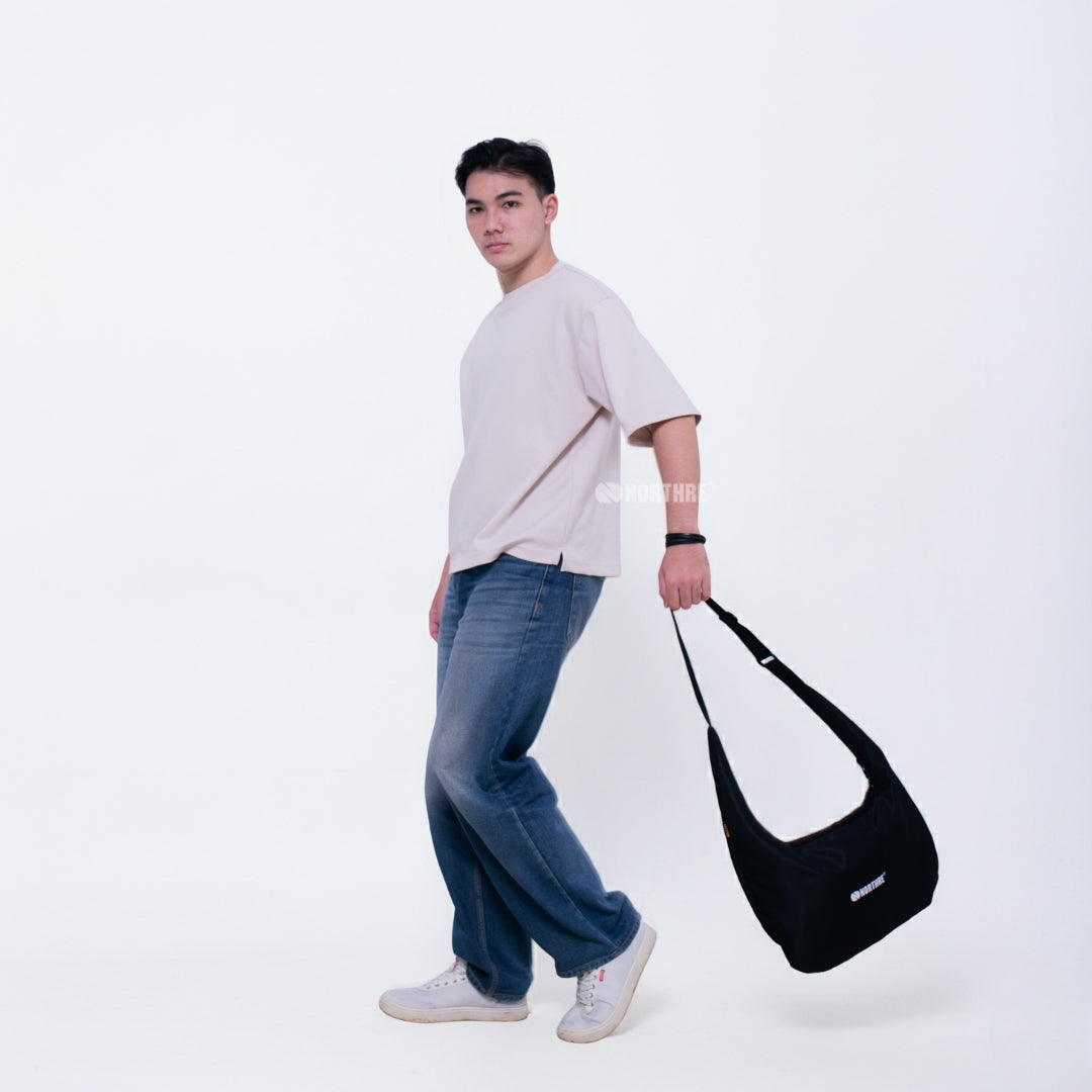NORTHRE Tas Selempang Sling Bag Nylon Taslan